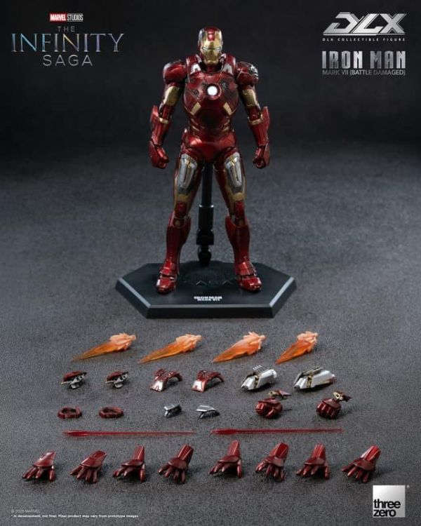預購12月 THREEZERO The Infinity Saga DLX 鋼鐵人 Mark 7 (戰損版) 