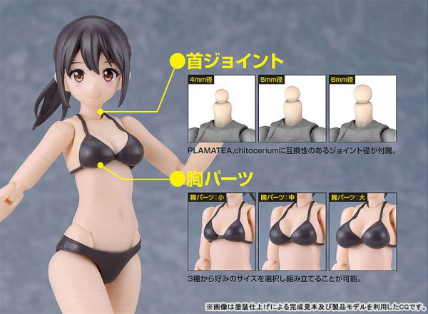 預購7月 GSC 組裝模型 PLAMATEA Muse Body: Ichika 比基尼Ver. A 