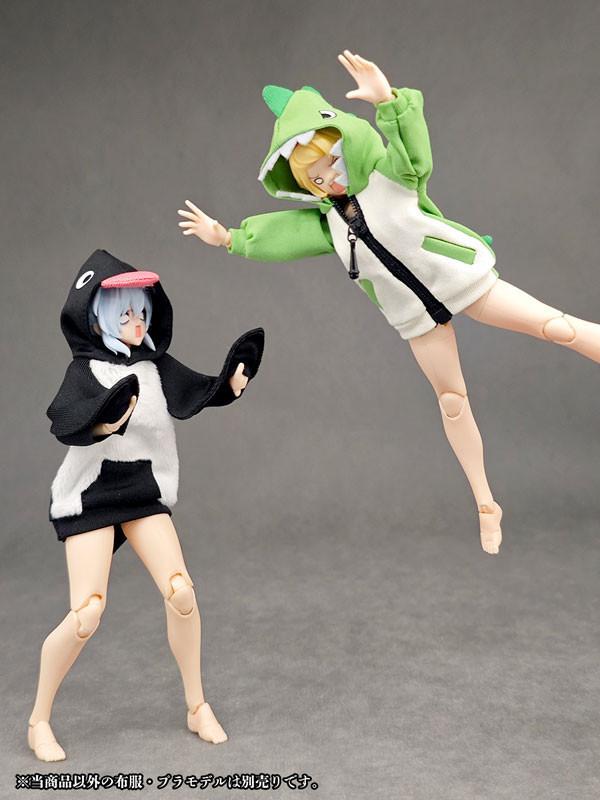 預購26年4月 Alphamax 派對動物女孩 家居服 企鵝連帽衫 不含人偶本體 