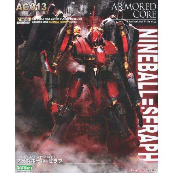 壽屋 1/72 機戰傭兵 VI22X 九球賽拉夫 Nineball Selaph 組裝模型 