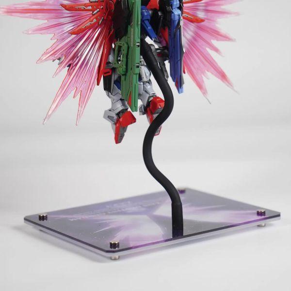 吉日模型 MGSD 命運 壓克力高清UV印刷 通用蛇骨支架地台 (兩種款式) 