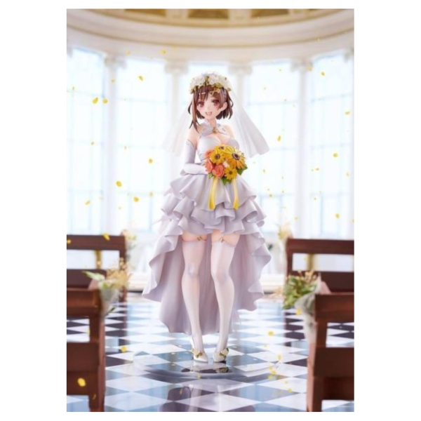 預購27年4月 QuesQ 萊莎的鍊金工房 萊莎琳 斯托特 婚紗禮服Ver 1/7 