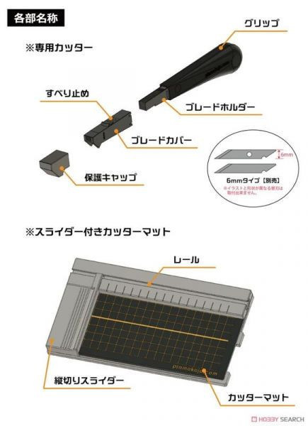 日本 向上委員會 PMKJ014 精細作業用遮蓋膠帶切割器 