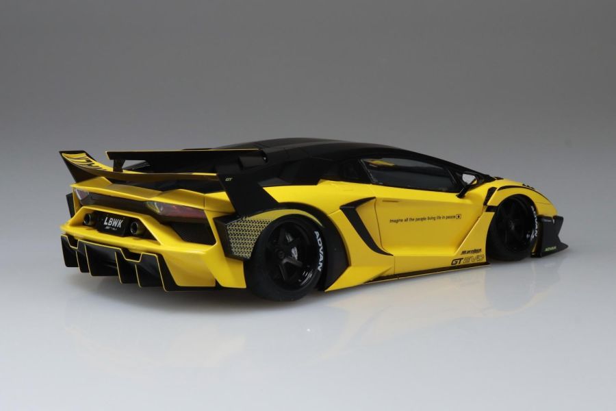 預購9月 青島社 組裝 1/24 自由步行#25 藍寶堅尼 LB-Silhouette Works Aventador GT Evo ver.1 0624 