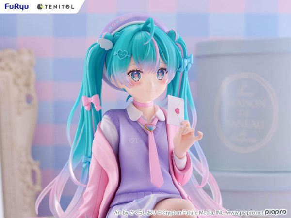 FuRyu TENITOL BIG 泡麵蓋 初音未來 Love Blazer PVC完成品 