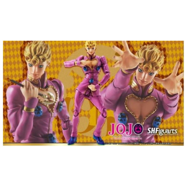 預購10月 代理版 SHF JoJo的奇妙冒險 第五部 黃金之風 喬魯諾·喬巴拿 