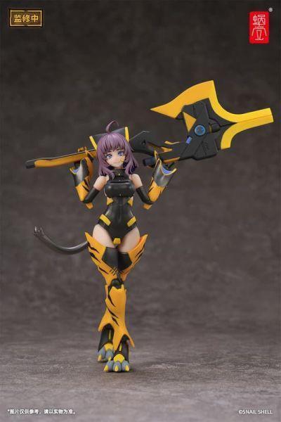 蝸之殼 TIGER 05 釜虎 1/12 可動眼 完成品 