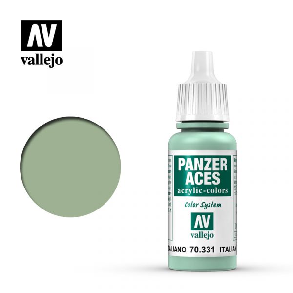  Acrylicos Vallejo - 70331 - 裝甲王牌 Panzer Aces - 義大利坦克兵高光色 Italian Tanker Highlights - 17 ml. 