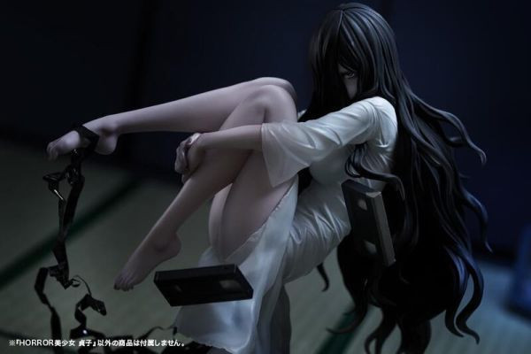壽屋 1/7 HORROR美少女 美少女 貞子 PVC 附恐怖臉 完成品 