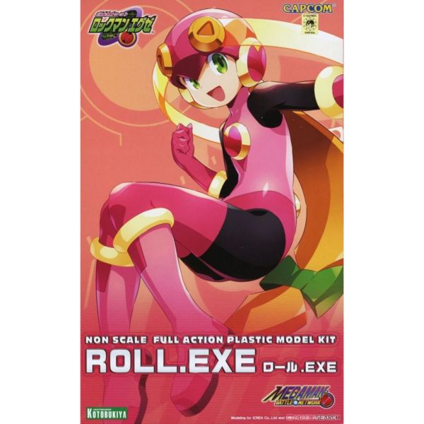 壽屋 洛克人EXE 蘿露 ROLL 一般版 組裝模型 