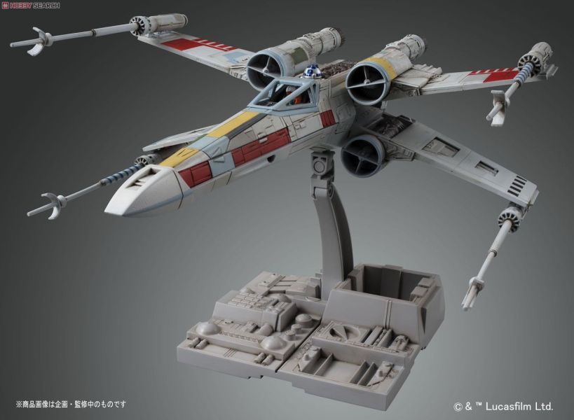 萬代 BANDAI 1/12 星際大戰 X翼戰機 組裝模型 