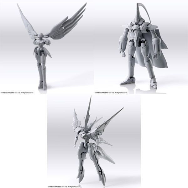 SQUARE ENIX 1/144 異域神兵 模型2 3種組 組裝模型 