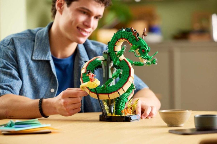 預購11月 樂高 LEGO Icons 11390 七龍珠 神龍＆悟空 
