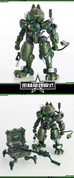 預購8月 XIAOT《鐵嘯 IRON ROAR》1/60 C.A.T-02 "獠" 【密林迷彩預塗裝限定版】 