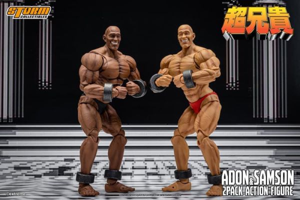 預購26年Q1 STORM TOYS 1/12 超兄貴 Adon ＆ Samson 雙人包 可動 