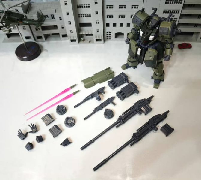 預購12月 酋長大陸 超動騎兵 1/144 綠色 炮擊型紮洛夫 組裝模型 