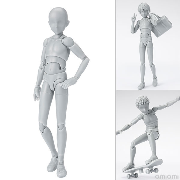 萬代 代理 S.H.F SHF 男性素體 School Life Edition DX SET 灰 