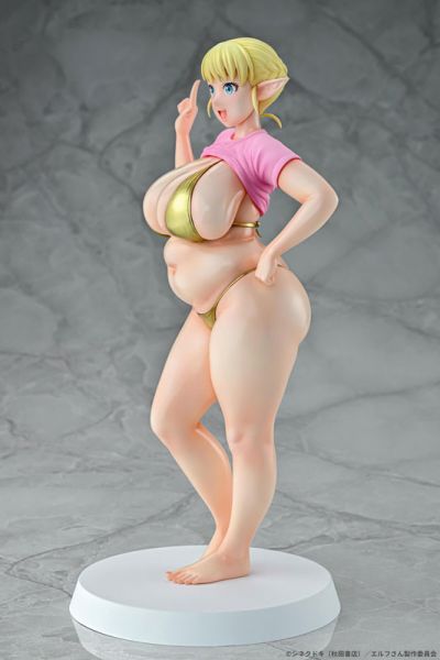 預購26年5月 Q-six 精靈小姐瘦不了 繪留札 1/7 Gold ver. 