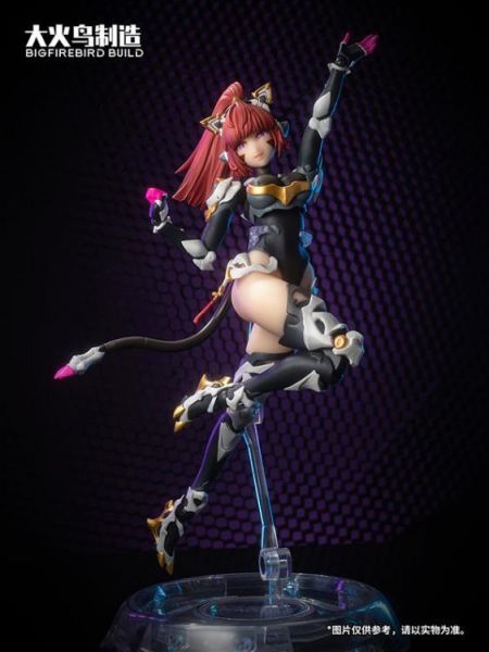 大火鳥玩具 1/12 科學貓娘隊 001 日花 向日葵 可動人偶 18cm 