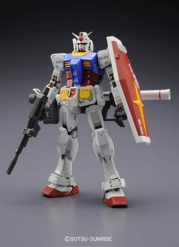 萬代 BANDAI 1/100 MG RX-78-2 鋼彈 Ver.3.0 組裝模型 