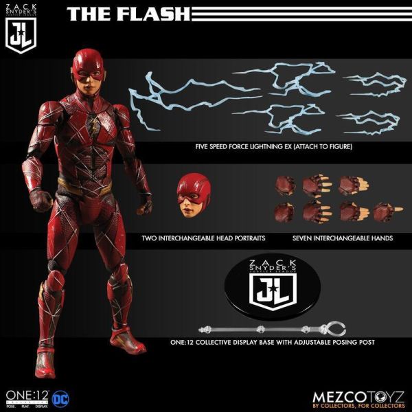 MEZCO 代理版 ONE12 Collective 查克史奈德之正義聯盟 豪華3入組 