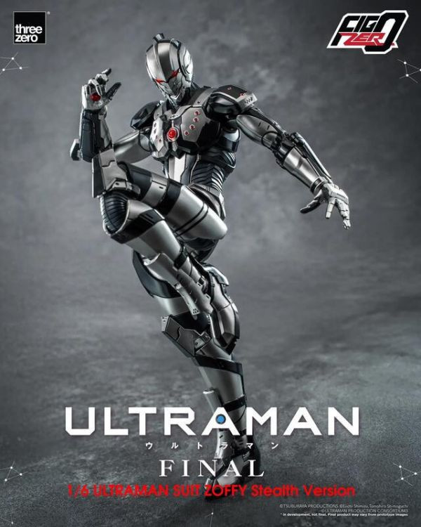threezero FigZero 超人力霸王 機動奧特曼裝甲 佐菲 潛行版 1/6 