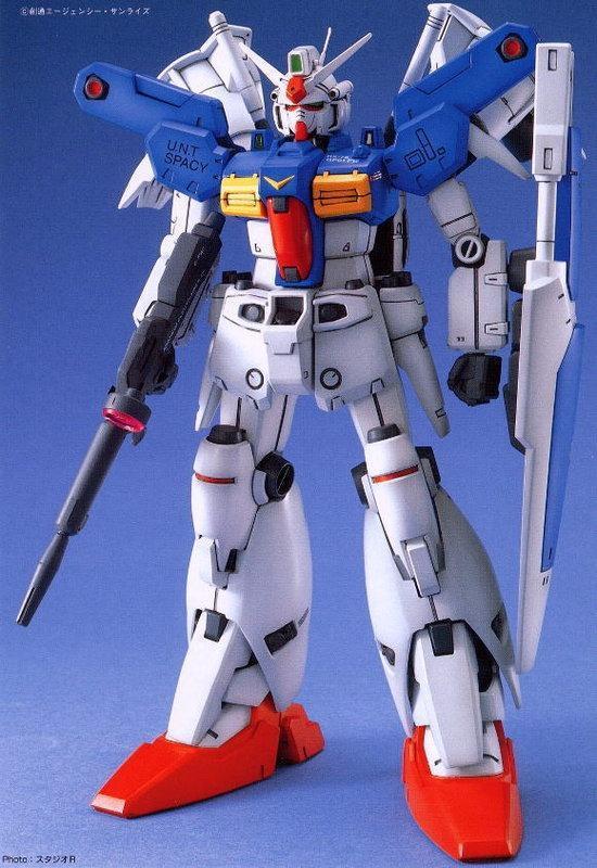 萬代 BANDAI 1/100 鋼彈模型 MG 鋼彈試作一號機 全方位推進裝備 GP01Fb 組裝模型 