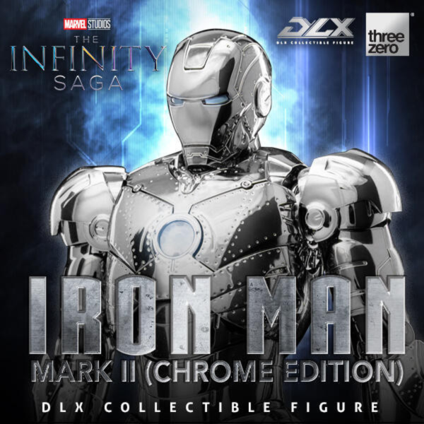Threezero DLX 復仇者聯盟：無限傳奇 鋼鐵人 Mark2 鉻合金 