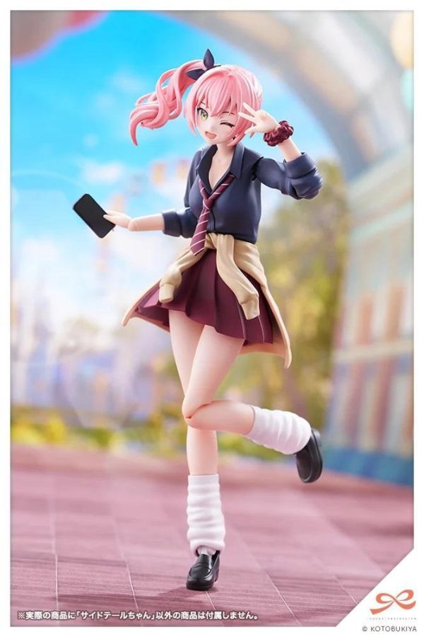 預購27年1月 壽屋 創彩少女庭園 側馬尾醬 一般版 組裝模型 