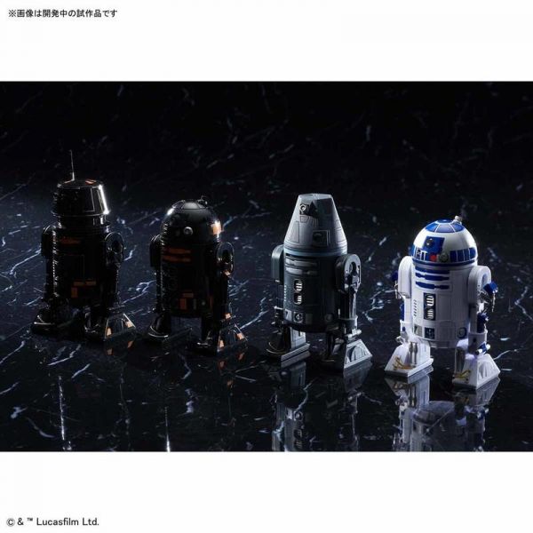 萬代 BANDAI 1/12 星際大戰 R4-I9 組裝模型 <內附R2-D2可使用的套件> 