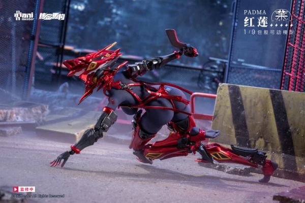 預購Q2 核金重構 紅蓮 Padma 1/9 包膠可動人偶 戰術頭盔磁控光效 附特典 