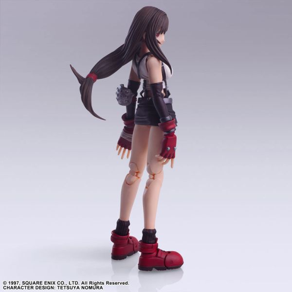 預購8月 SE BRING ARTS FF7 蒂法 TIFA LOCKHART 13cm 可動公仔 