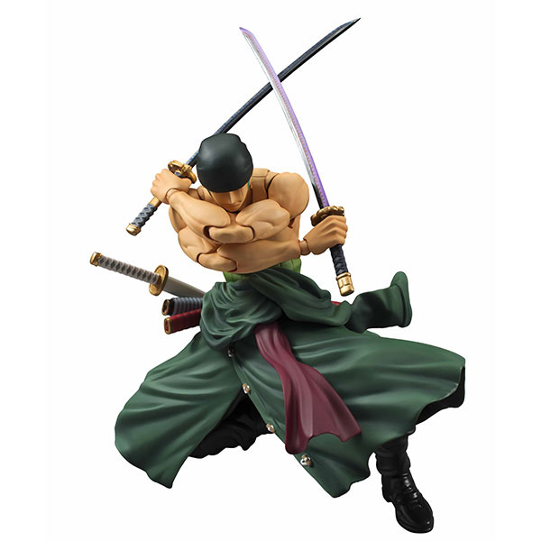 MH 代理版 V.A.H 航海王 羅羅亞·索隆 可動完成品 再販 