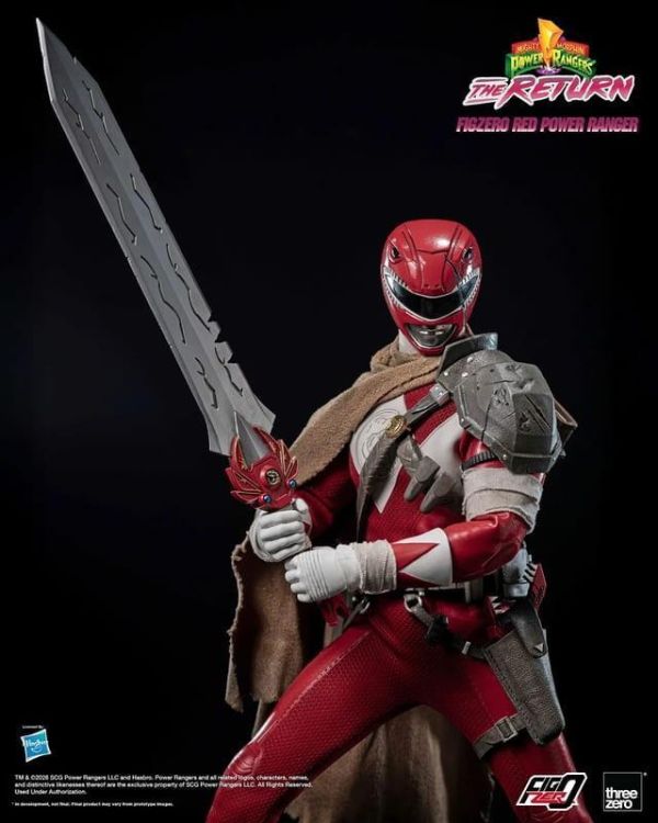 預購27年Q1 Threezero FigZero 金剛戰士：回歸 恐龍戰隊 紅衣戰士 一般版 