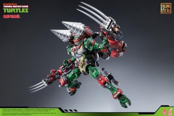 HeatBoys 機甲忍者龜 拉斐爾 HB0013 合金 可動 機甲 完成品 