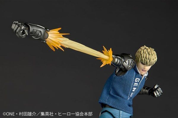 預購27年4月 KAIYODO 海洋堂 Revoltech 山口式 一拳超人 傑諾斯 可動完成品(再販) 