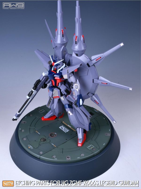 預購5月 鋼魂 S079 HG傳說鋼彈蝕刻片(背膠款) 