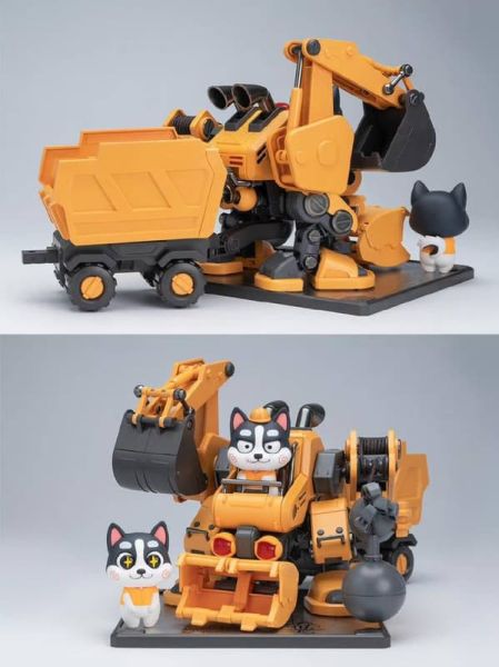 預購26年1月 和模線 貓狗特工 第一彈 哈二奇HUSKY 組裝模型 