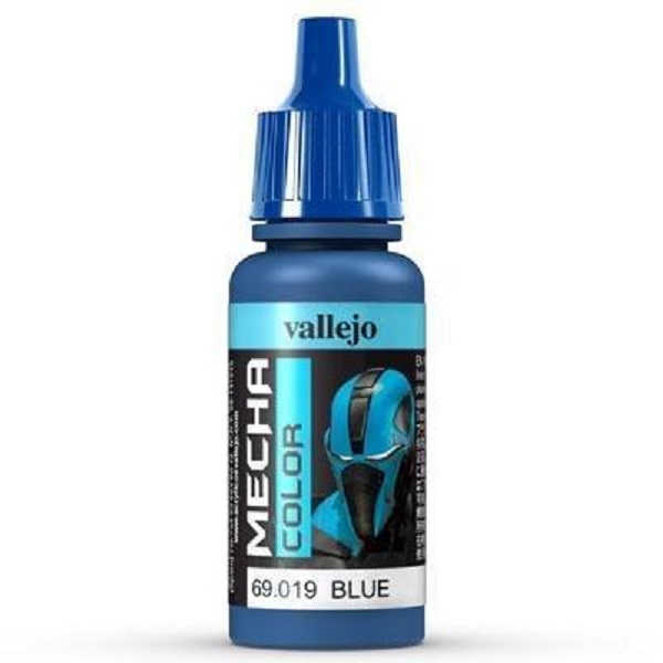 西班牙 Vallejo AV水性漆 Mecha Color #019 藍色 