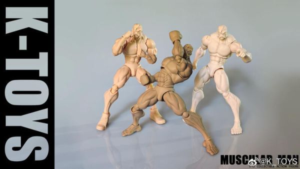 預購7-9月 K-Toys 1/12 強壯肌肉男素體 KT01B 黃膚 