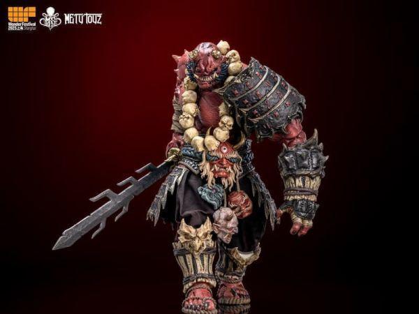 Metytoyz 鬼滅修羅 瀧川 紅鬼武士 1:10 可動 WF限定 
