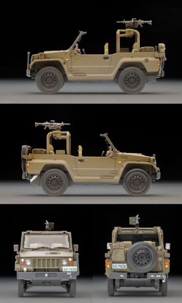 預購5月 TOMYTEC 1/64 (AS003) 新73式小型卡車 (偵查‧斥侯車) 