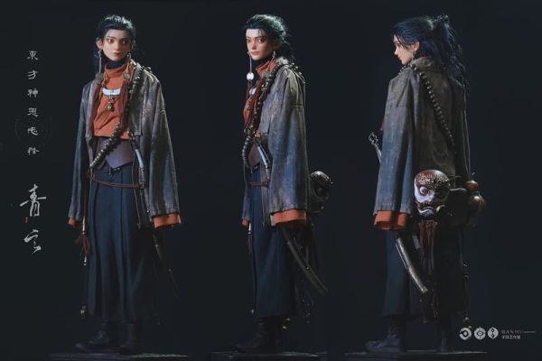 預購26年Q1 半目工作室 東方神鬼誌 第一彈 青玄 1/6 可動 膠髮版 植髮版 