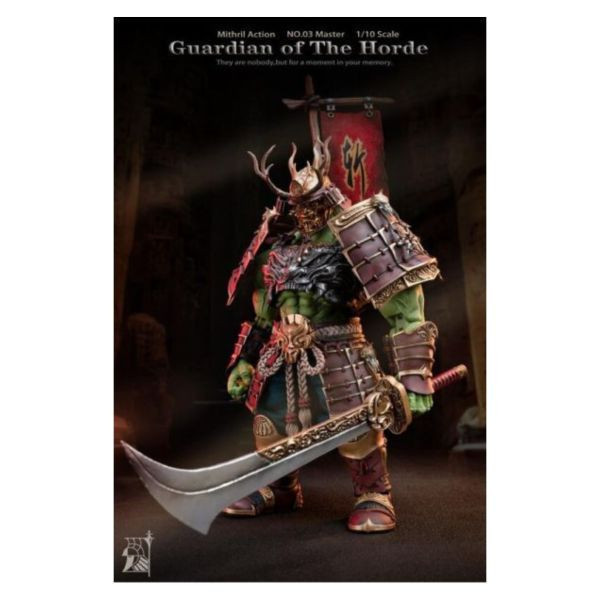 秘銀工作室 魔獸爭霸 1/10 部落守衛 蠻骨獸人 No.03 大劍師 劍聖 大師 可動完成品 