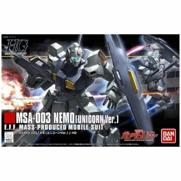 萬代 BANDAI 1/144 鋼彈模型 HGUC #140 尼莫 (鋼彈UC Ver.) 組裝模型 