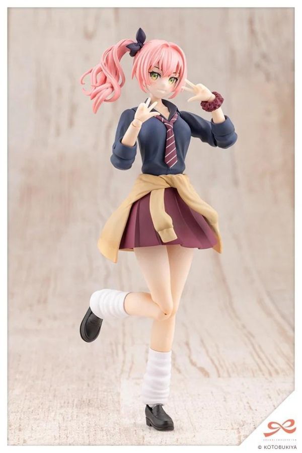 預購27年1月 壽屋 創彩少女庭園 側馬尾醬 一般版 組裝模型 