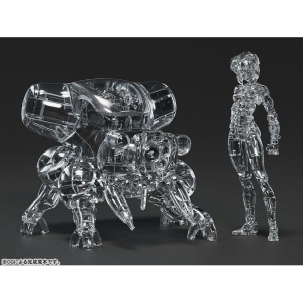 預購10月 MF mini組裝模型 PLAMAX MF-96 攻殼機動隊 草薙素子&攻殼車 光學迷彩 