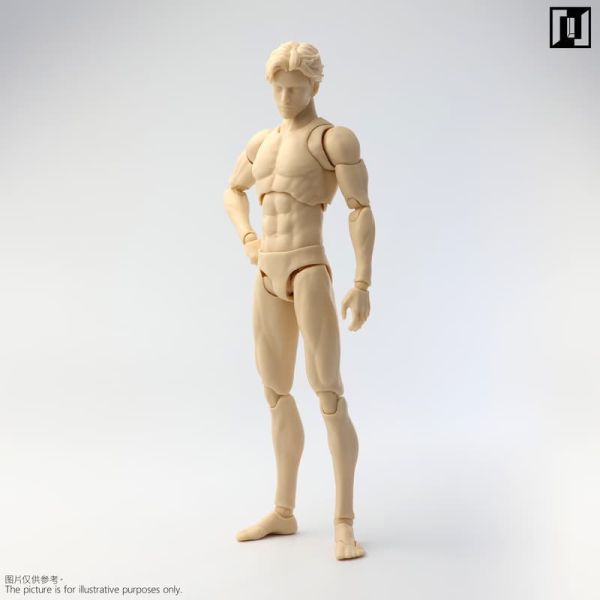 預購26年Q1 Mirrfig 精瘦男素體 1/12可動人偶 MF001 