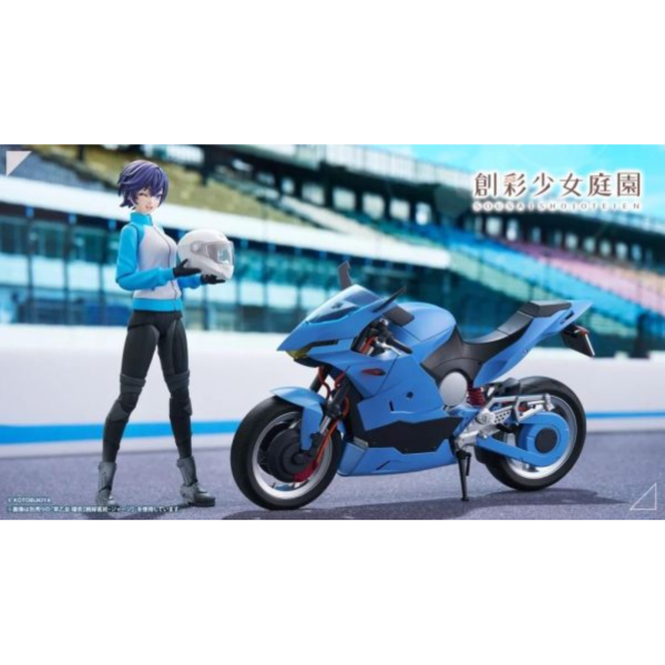 壽屋 創彩少女庭園 1/10 機車 早乙女瑠衣 仕様 組裝 