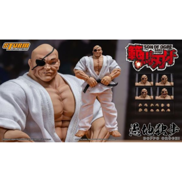 預購25年6月 STORM TOYS 範馬刃牙 愚地獨步 可動完成品 